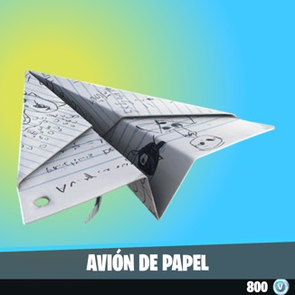 Avión de papel
