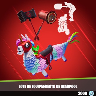 LOTE DE EQUIPAMIENTO DE DEADPOOL