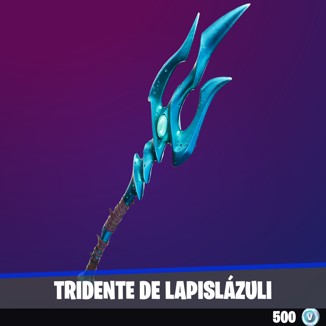 Tridente de lapislázuli